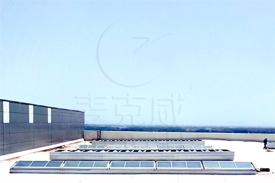 河南三角型電動采光排煙天窗 河南三角型電動采光排煙天窗